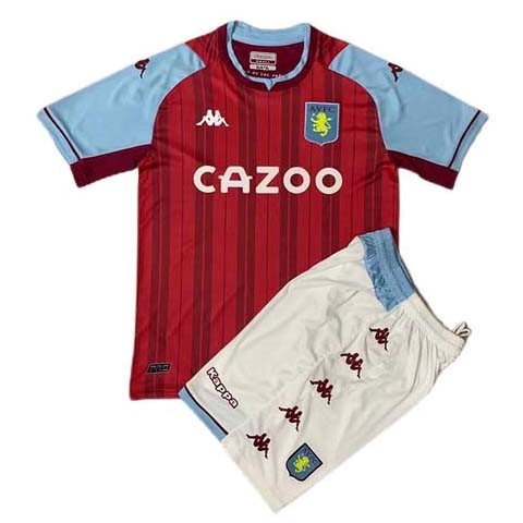 Camiseta Aston Villa Niño 1st 2021-2022